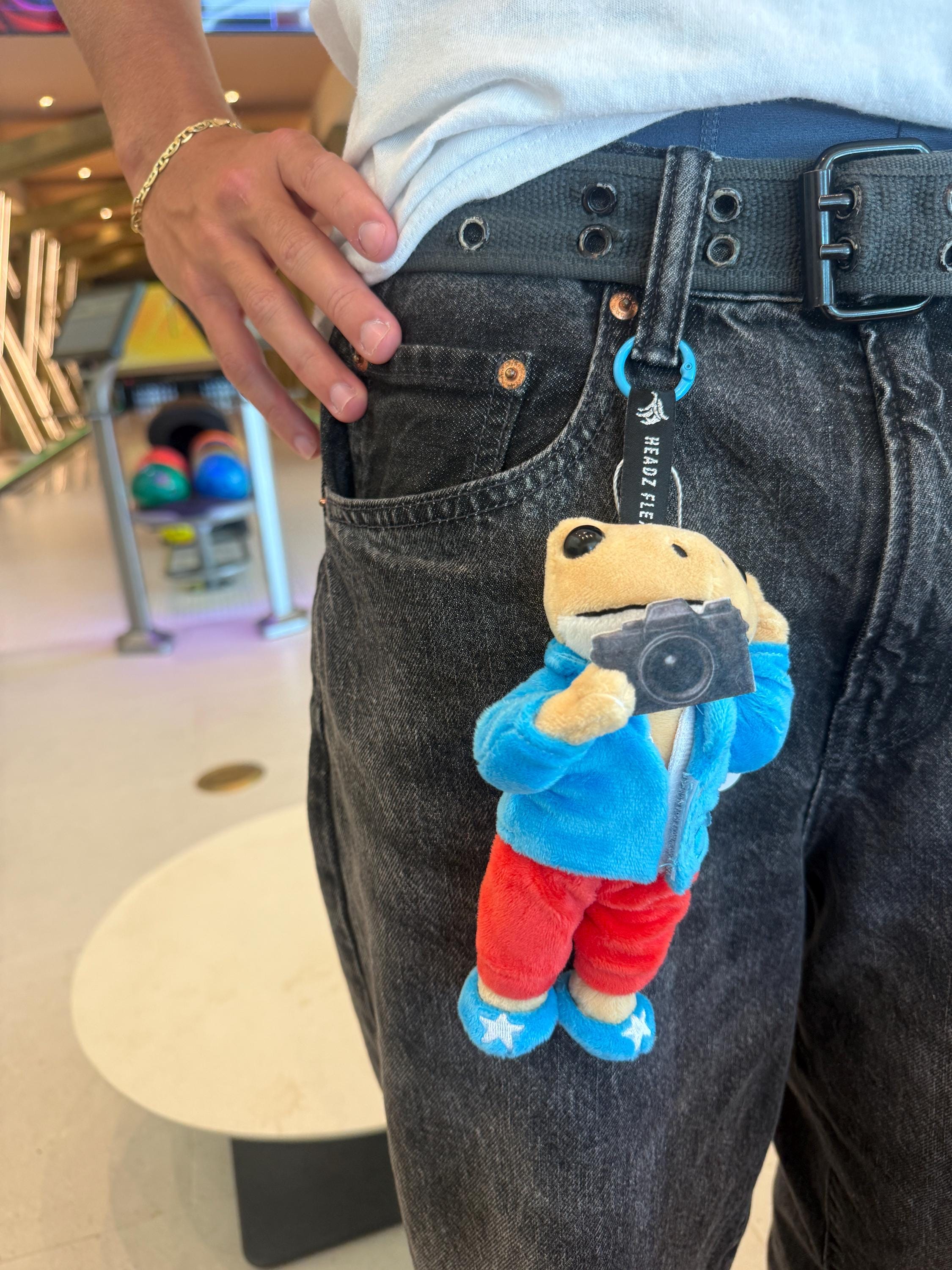 Coquí Cheo Plush Keychain | Puerto Rico Charm 6.5 inches long