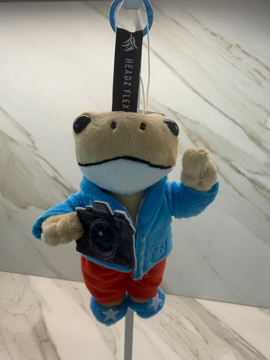 Coquí Cheo Plush Keychain | Puerto Rico Charm 6.5 inches long