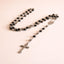 Stainless Steel Catholic Rosary Necklace, Crucifix Prayer Beads, Unisex Christian Jewelry