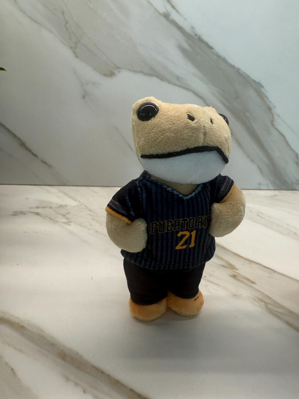 Coquí Cheo Plush Keychain – Puerto Rico Baseball Bag Charm