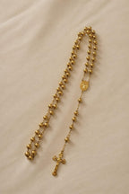 Stainless Steel Catholic Rosary Necklace, Crucifix Prayer Beads, Unisex Christian Jewelry