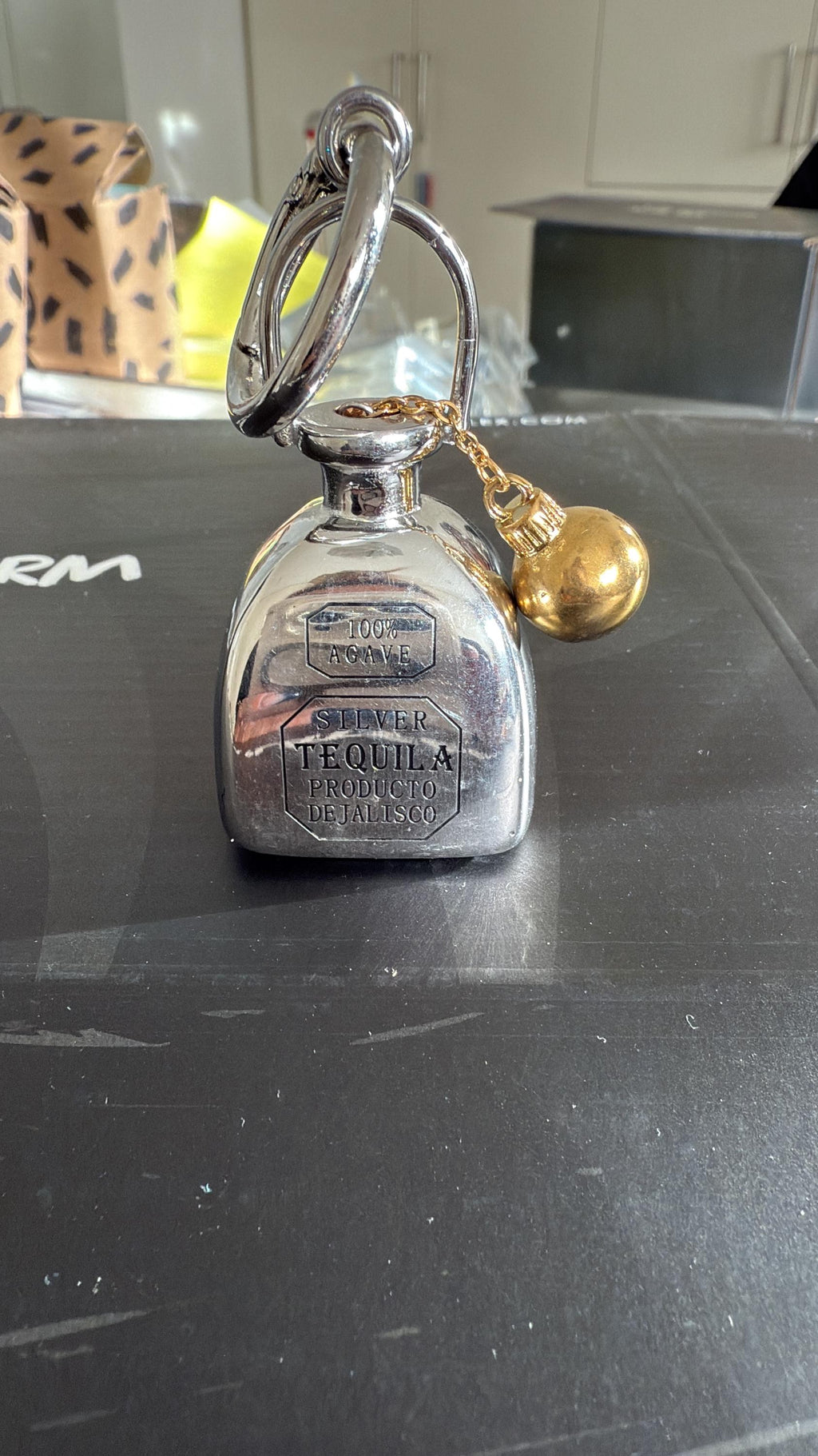 Tequila Lovers Bag Charm – Mini Bottle Keychain