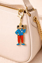 Coquí Cheo Keychain – Enamel Coquí Frog Bag Charm