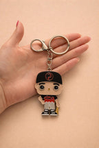 Ponce Boy Keychain – Puerto Rico Crystal Bag Charm